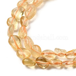 Natural Citrine Beads Strands&nbsp;G-D324-02
