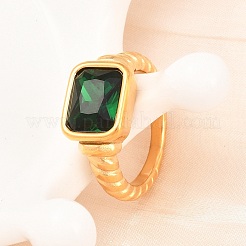 304 Stainless Steel Finger Rings&nbsp;RJEW-D336-07G-01