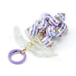 Resin Beaded Keychains&nbsp;HJEW-JM01065