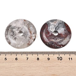 Natural Crazy Lace Agate Pendants&nbsp;G-B196-01B-06