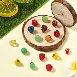 16Pcs 16 Styles Handmade Lampwork Beads&nbsp;LAMP-CJ0002-78
