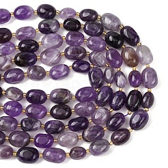 Natural Amethyst Beads Strands&nbsp;G-G453-D04-01