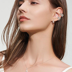2 Sets 2 Colors Alloy Cuff Earrings Set&nbsp;EJEW-FI0001-57