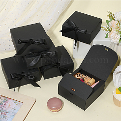 Folding Paper Gift Boxes with Ribbon&nbsp;CON-WH20001-11A-02