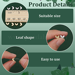 60Pcs 2 Colors Zinc Alloy Spacer Beads&nbsp;FIND-PH0024-15
