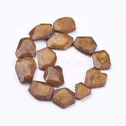 Natural Magnesite Nuggets Beads Strands&nbsp;TURQ-L011-01