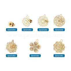 304 Stainless Steel Stud Earring Findings&nbsp;STAS-TA0004-31