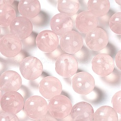 100Pcs 8mm Natural Madagascar Rose Quartz Round Beads&nbsp;DIY-LS0002-50