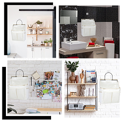 Cotton and Linen Dust Proof Hanging Storage Bags&nbsp;DIY-WH0899-644