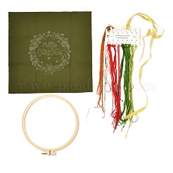 Christmas Themed DIY Embroidery Sets&nbsp;DIY-P021-B01