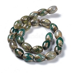 Tibetan Style dZi Beads Strands&nbsp;TDZI-E005-01M