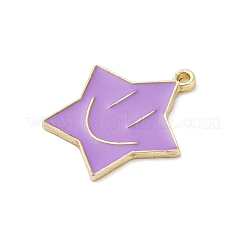 Alloy Enamel Pendants&nbsp;ENAM-F152-05G-05