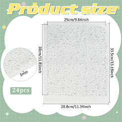 24Pcs Glass Hotfix Rhinestone&nbsp;DIY-FG0010-12