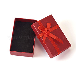 Cardboard Paper Jewelry Set Boxes&nbsp;X1-AJEW-TAC0035-03A