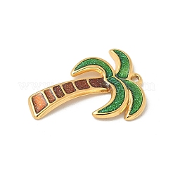304 Stainless Steel Enamel Pendants&nbsp;STAS-V015-32G