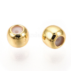Brass Beads&nbsp;KK-ZX024-48B-G-NF