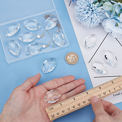 12Pcs Glass Pendants&nbsp;GLAA-FG0001-22B