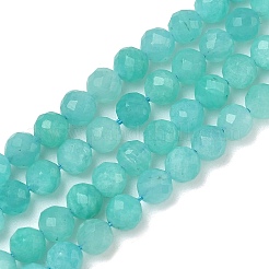 Natural Amazonite Beads Strands&nbsp;G-B168-A13-5mm