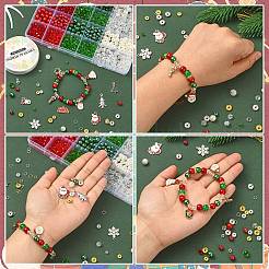 DIY Christmas Bracelet Making Kit&nbsp;DIY-YW0007-55