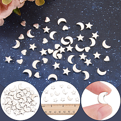 120Pcs 3 Styles Tibetan Style Alloy Beads&nbsp;TIBEB-SC0001-64