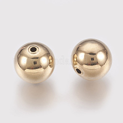 Brass Beads&nbsp;X-KK-R058-034G