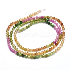Natural Multicolor Tourmaline Beads Strands&nbsp;G-I289-03