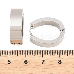 201 Stainless Steel Hoop Earrings&nbsp;EJEW-T056-03P-05