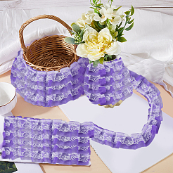 2 Yards Double Layers Polyester Lace Trim&nbsp;OCOR-GF0003-31B