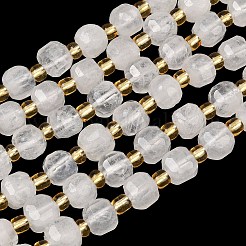 Natural Rainbow Moonstone Beads Strands&nbsp;G-Z147-A01-02