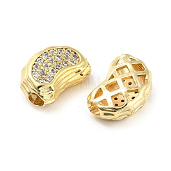 Brass Beads&nbsp;ZIRC-L077-041G