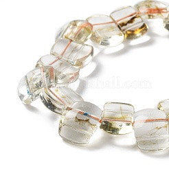 Transparent Glass Imitation Gemstone Beads Strands&nbsp;GLAA-G105-01E
