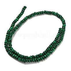Synthetic Malachite Beads Strands&nbsp;G-Z110-B02-2x4mm