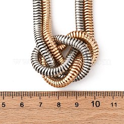 Iron Snake Chain Necklaces for Women&nbsp;NJEW-U046-01GP