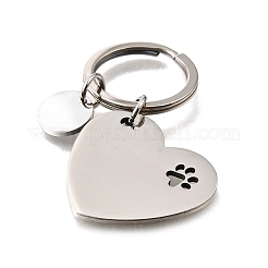 304 Stainless Steel Keychains&nbsp;KEYC-K024-01P