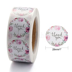 1 Inch Thank You Stickers&nbsp;X-DIY-P005-D05