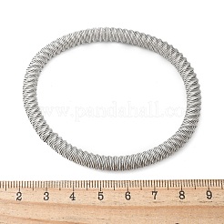 304 Stainless Steel Stretch Bangles for Women&nbsp;LS-BJEW-P315-02G-P