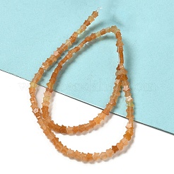 Natural Red Aventurine Beads Strands&nbsp;G-G085-B21-01