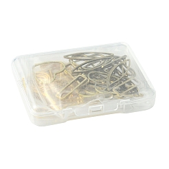 70Pcs 7 Styles Brass Geometric Linking Rings&nbsp;KK-FS0001-99