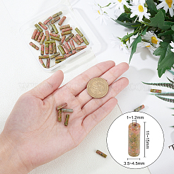 Natural Unakite Beads Strands&nbsp;G-OC0001-61