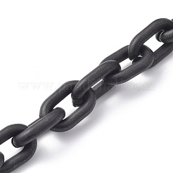 Handmade Spray Painted CCB Cable Chains&nbsp;AJEW-JB00719