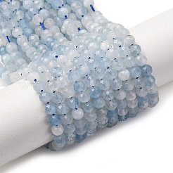 Natural Aquamarine Beads Strands&nbsp;G-A276-C09-4mm-02