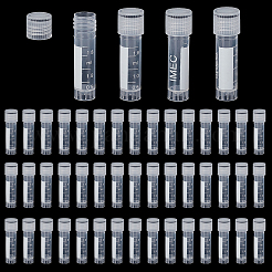 50Pcs Plastic Test Tubes&nbsp;AJEW-GA0008-47