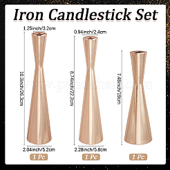Iron Candlestick Set&nbsp;DIY-WH20002-627G