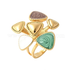 304 Stainless Steel Cuff Rings&nbsp;RJEW-Q013-01A-G