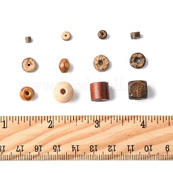 Natural Coconut Bead and Wood Beads&nbsp;WOOD-FS0002-35