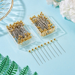 2 Sets Stainless Steel Ball Positioning Head Pins&nbsp;FIND-TA0009-26G
