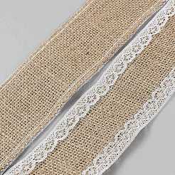Burlap Ribbon&nbsp;OCOR-WH20009-17