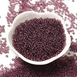 Transparent Colours Glass Round Seed Beads&nbsp;SEED-B001-06A-01