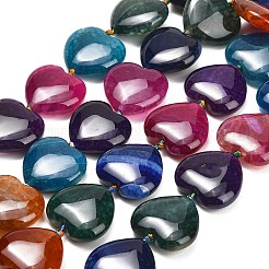 Natural Dragon Veins Agate Beads Strands&nbsp;GG-L001-K01-01B