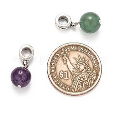 Large Hole Alloy European Dangle Charms&nbsp;PALLOY-JF00044